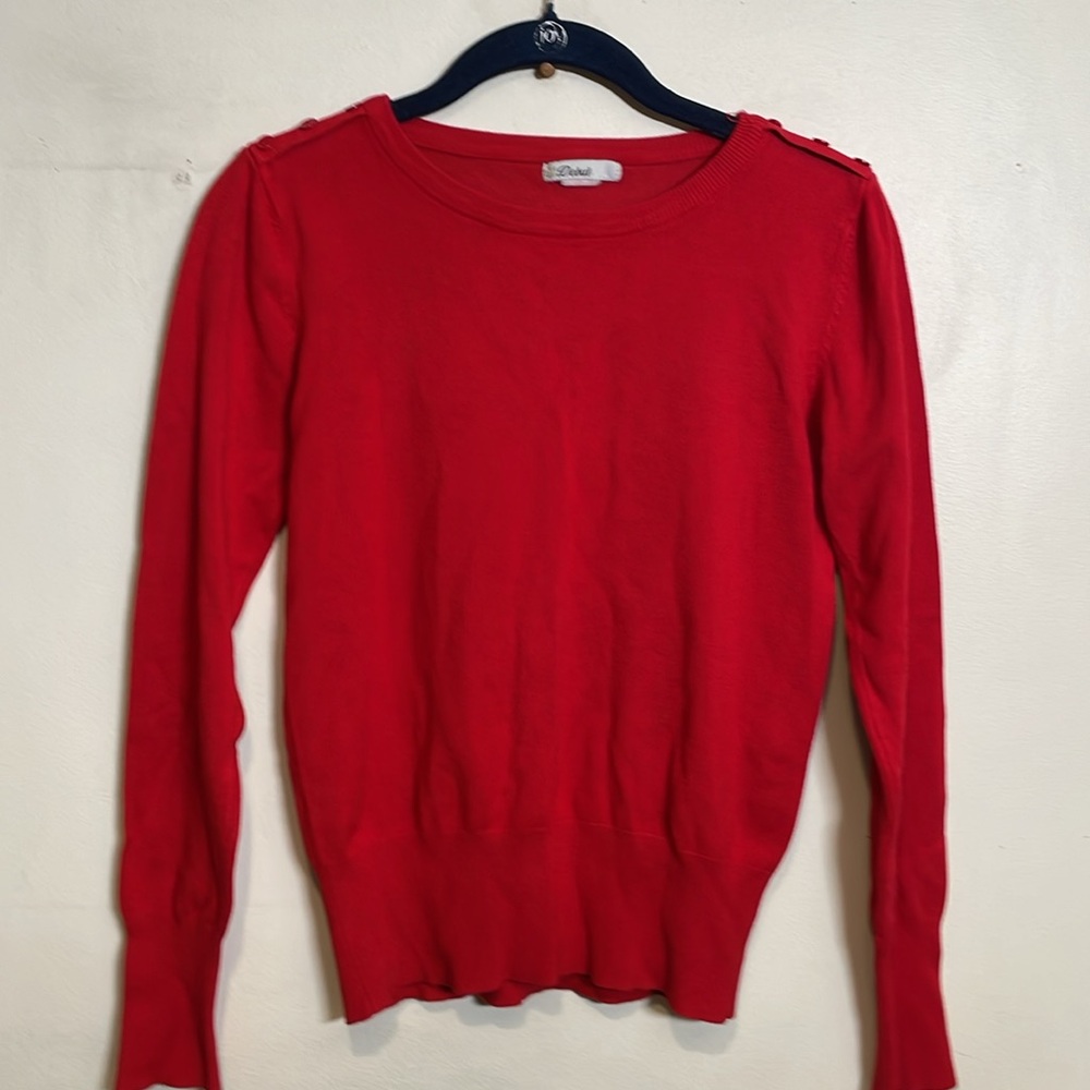 Cherry Red Sweater Size XS EUC